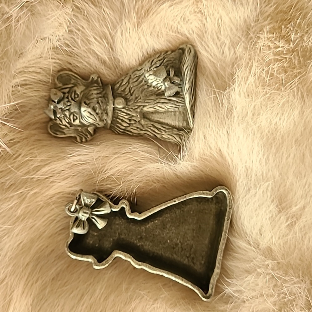 Vintage Torino pewter dog 3-in-1 set